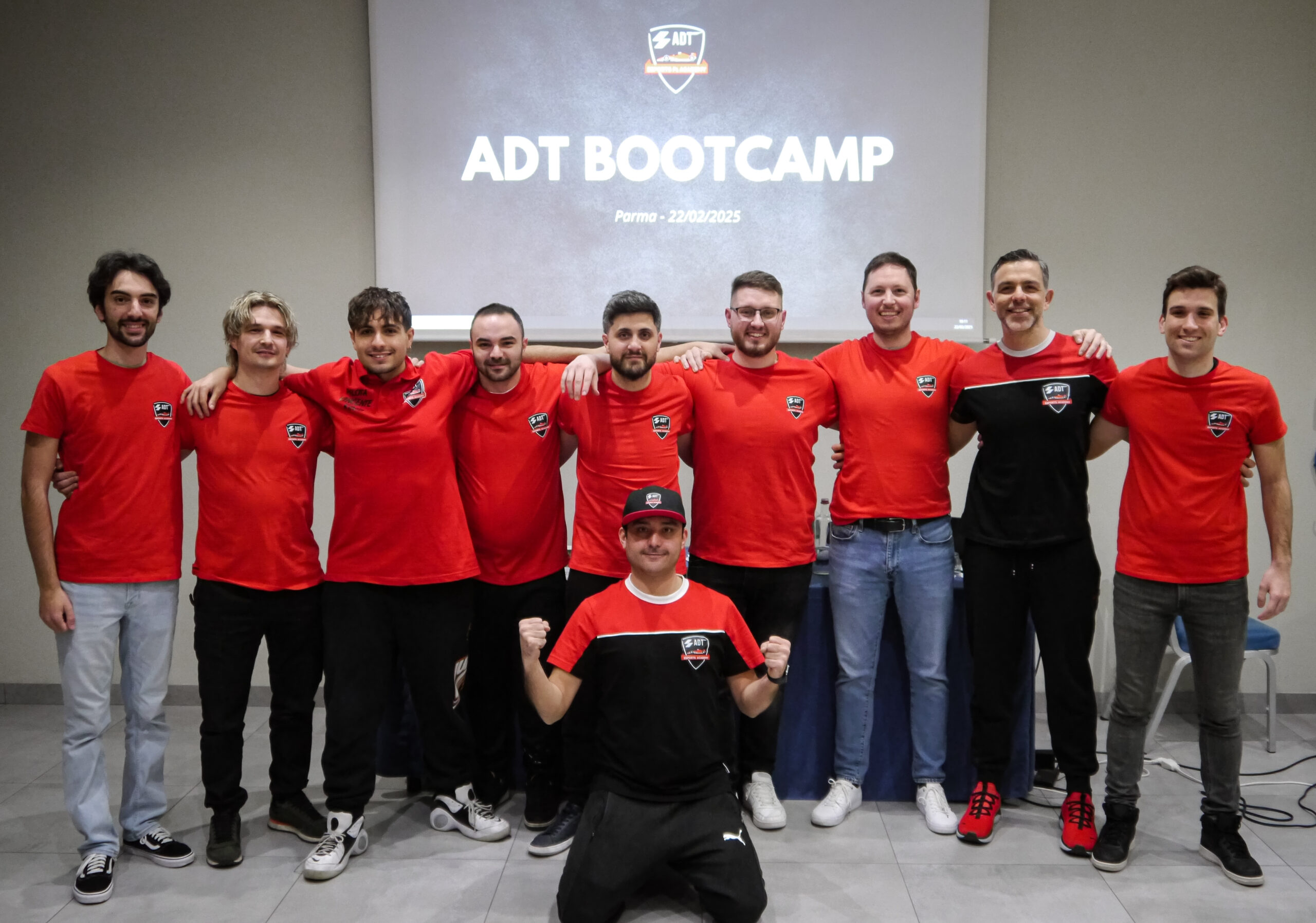 Piloti e staff ADT al Bootcamp di Parma